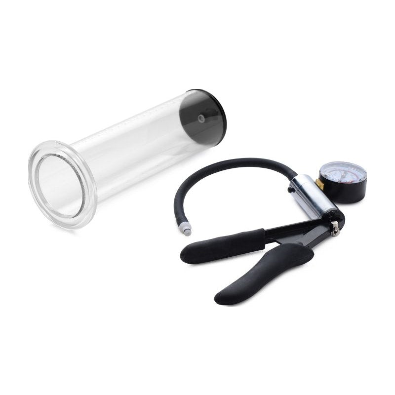 Size Matters Penis Pump Kit with 2.5" Cylinder, Clear