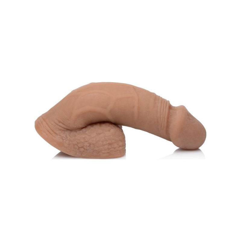 Strap U Large Bulge Soft Packer Dildo, 6.5"/17cm, Flesh
