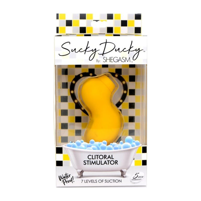 Shegasm Sucky Ducky Clit Stimulator Yellow