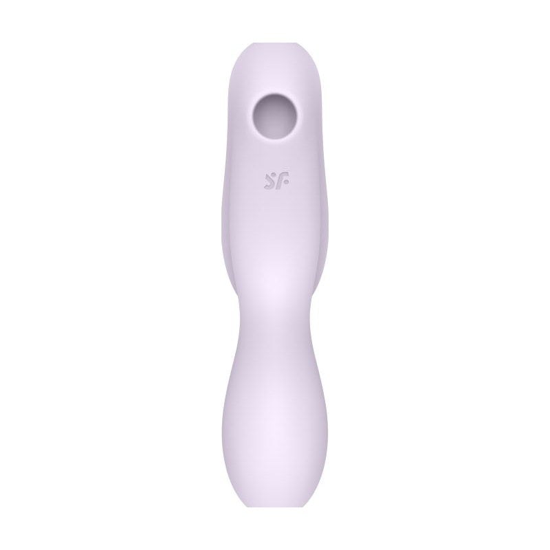 Satisfyer Curvy Trinity 2 Insertable Air Pulse Vibrator, Violet