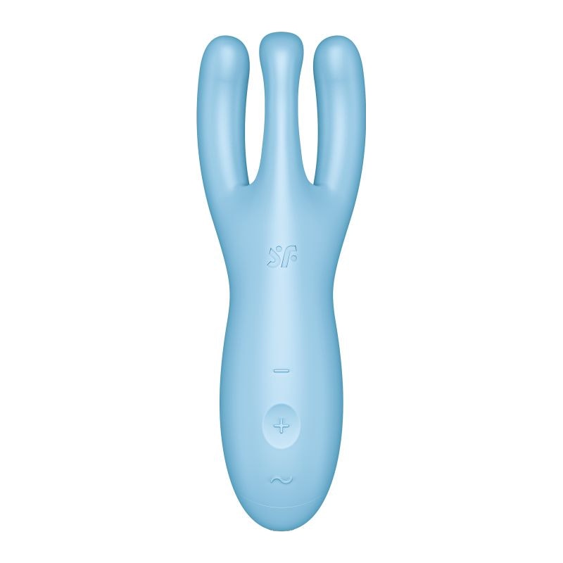 Satisfyer Threesome 4 Connect App Layon Vibrator, Blue