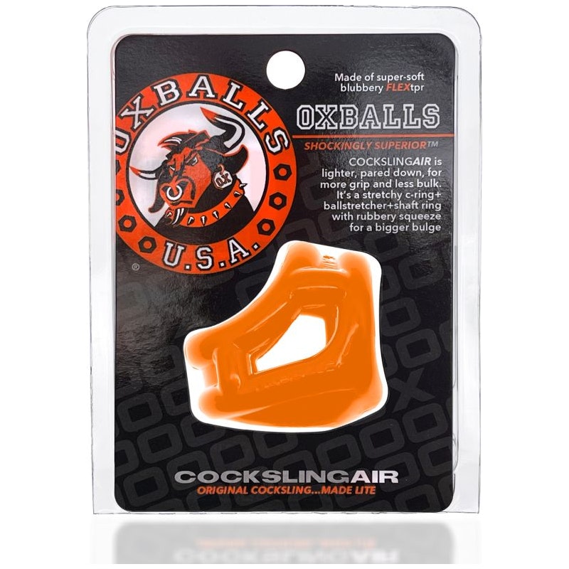 OxBalls Original Lite Cocksling Air, Orange, One Size