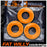OxBalls Fat Willy Jumbo Cockrings 3-Pack, Orange
