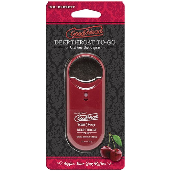 GoodHead To-Go Deep Throat Spray Wild Cherry, 9ml