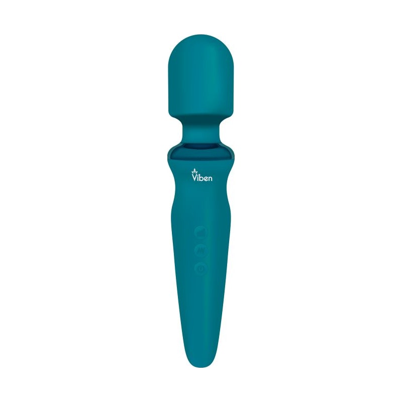 Viben Fierce Rechargeable Wand Massager, Blue