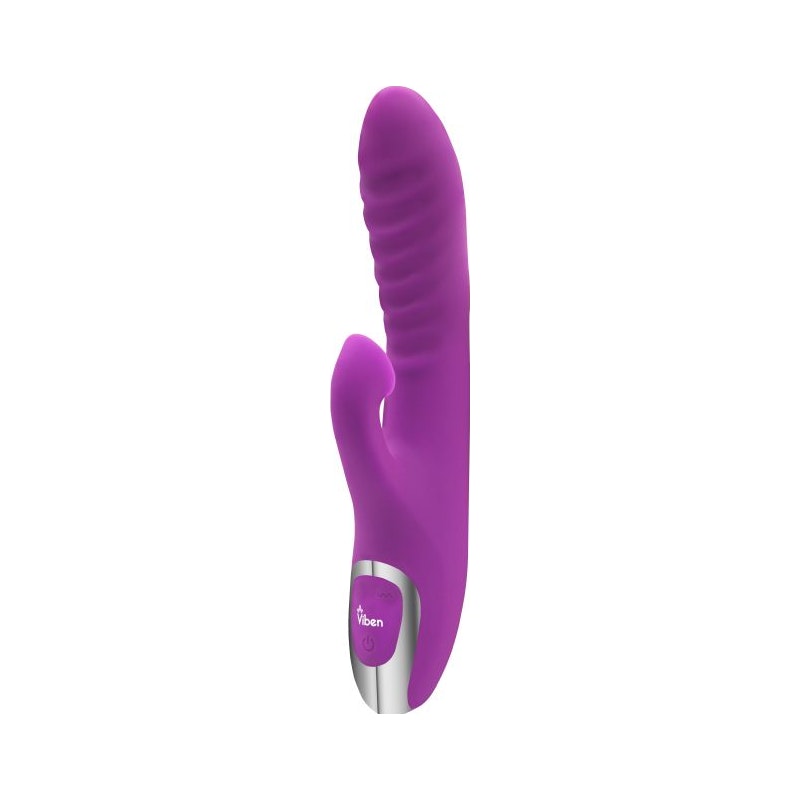 Viben Frenzy Suction Rabbit Vibe, Purple