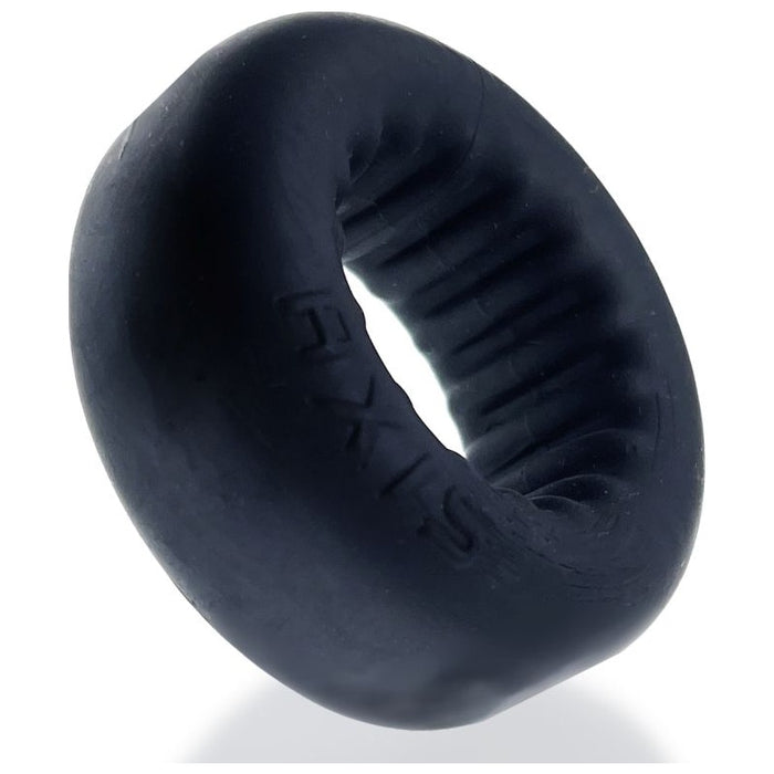 Axis Rib Griphold Cockring Black Ice
