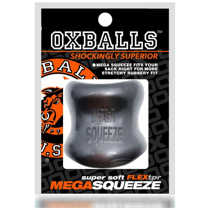 OxBalls Mega Squeeze Ergofit Ball Stretcher, Steel Grey