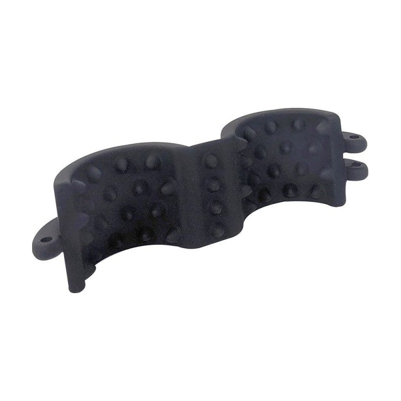 Brutus Cruncher Lockable Spiked Ball Stretcher, Black