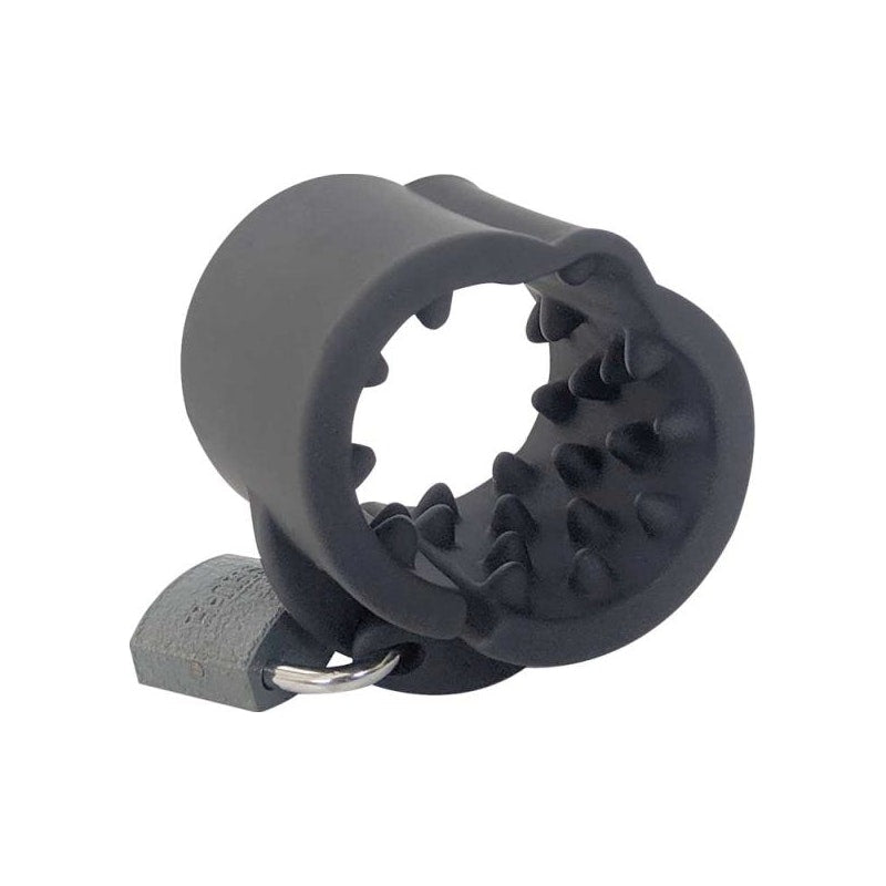 Brutus Cruncher Lockable Spiked Ball Stretcher, Black