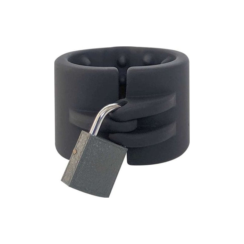 Brutus Cruncher Lockable Spiked Ball Stretcher, Black