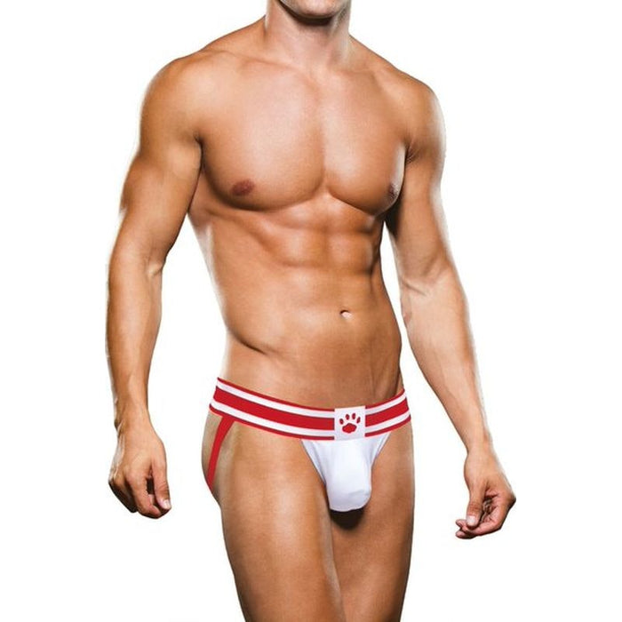 Prowler Jock, White/Red, S-XL