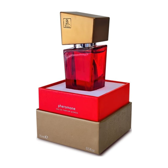 Shiatsu Pheromone Fragrance for Women, Red, 15ml