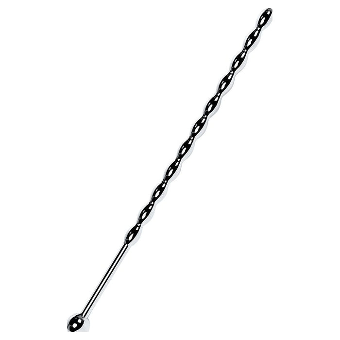 Metal Braided Urethral Sound, 15cm, Silver