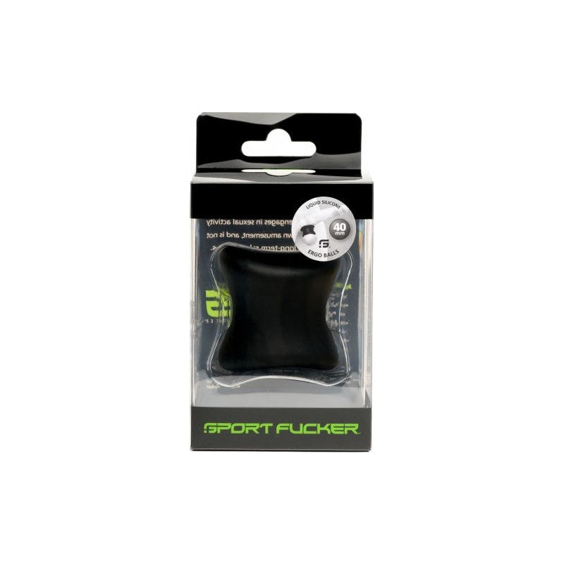 Ergo Balls 40mm Black - Sport Fucker