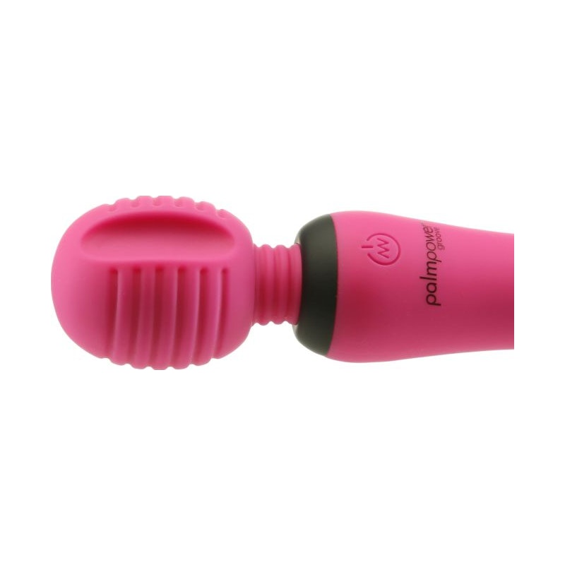 PalmPower Groove Mini Wand, Fuchsia, 6"/15cm
