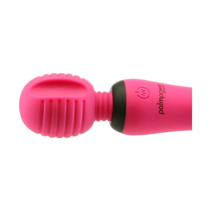 PalmPower Groove Mini Wand, Fuchsia, 6"/15cm