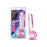 Naturally Yours  Crystaline Dildo, 8"/20cm, Rose Pink