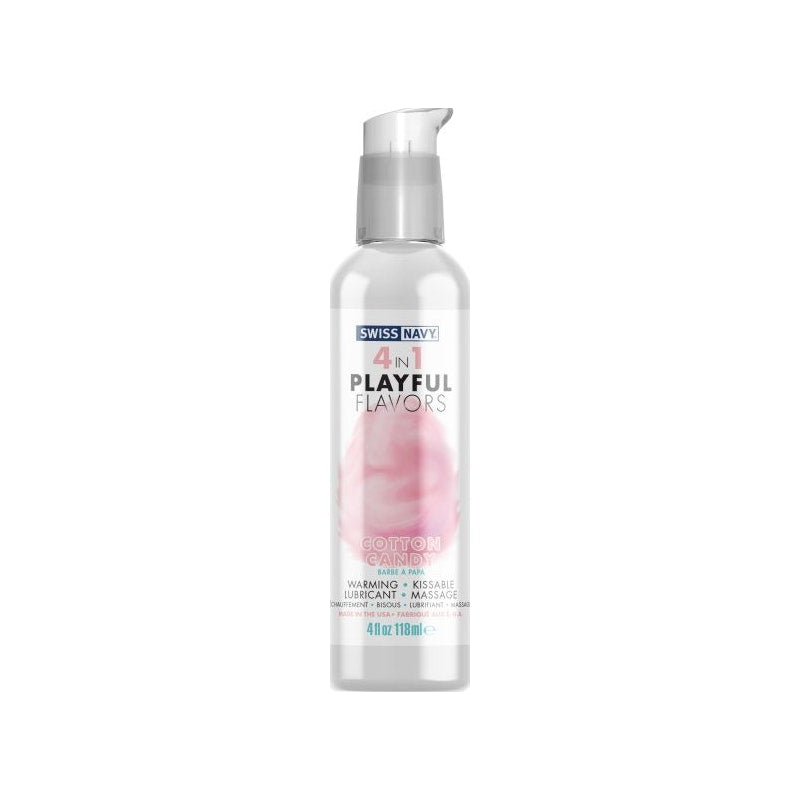 Playful Flavours 4-in-1 Lubricant, Cotton Candy Delight, 118ml