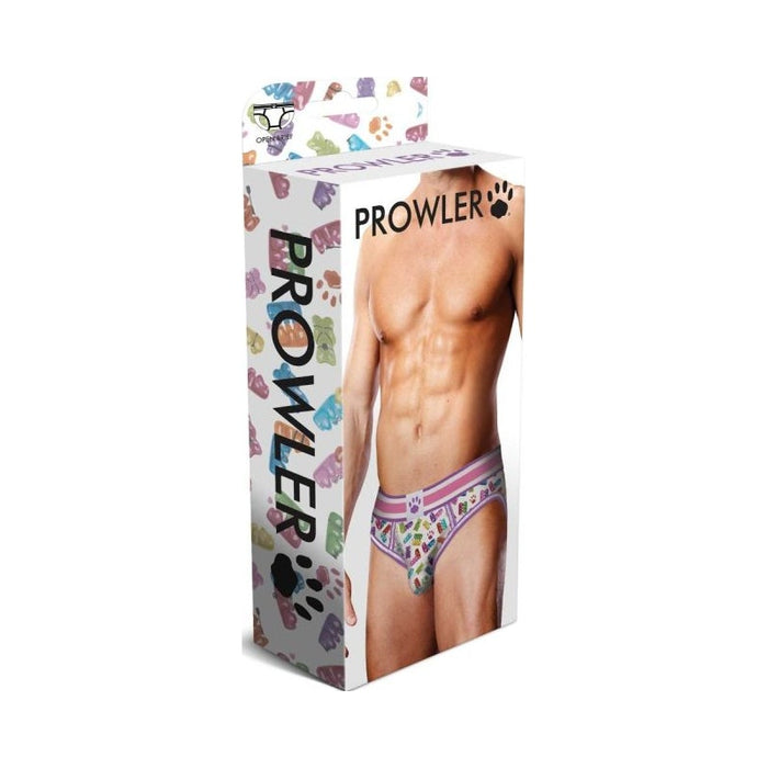 Prowler Gummy Bears Open Back Brief Small, Pink