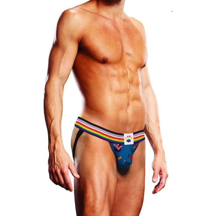 Prowler Pixel Art Gay Pride Collection Jock, Blue, S