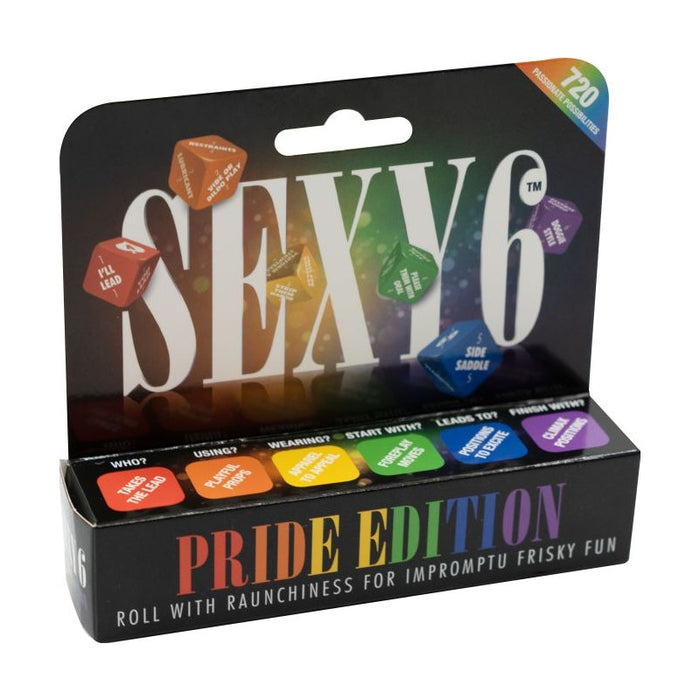 Sexy 6 Dice Game, Pride Edition - CreativeC