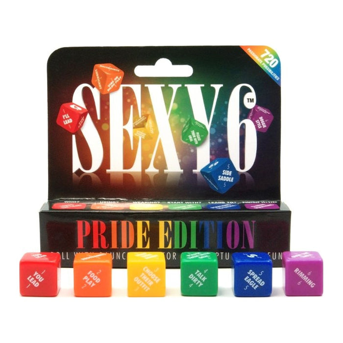 Sexy 6 Dice Game, Pride Edition - CreativeC