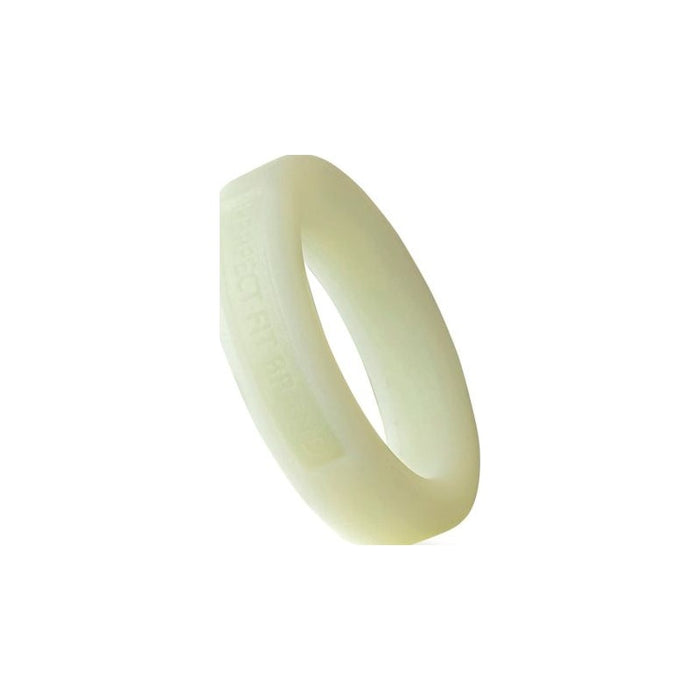 Perfect Fit Classic Silicone Medium Stretch Penis Ring, 36mm, Glow In The Dark