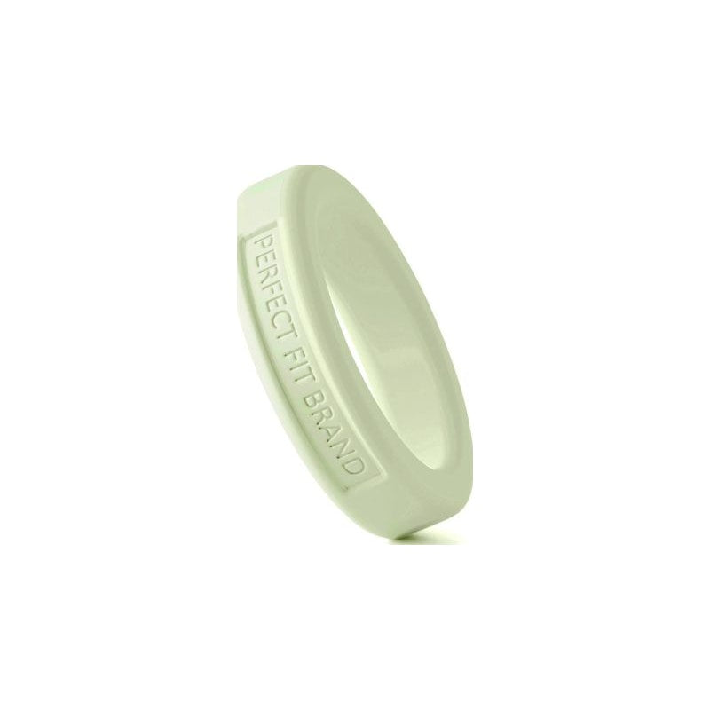 Perfect Fit Classic Silicone Medium Stretch Penis Ring, 36mm, Glow In The Dark