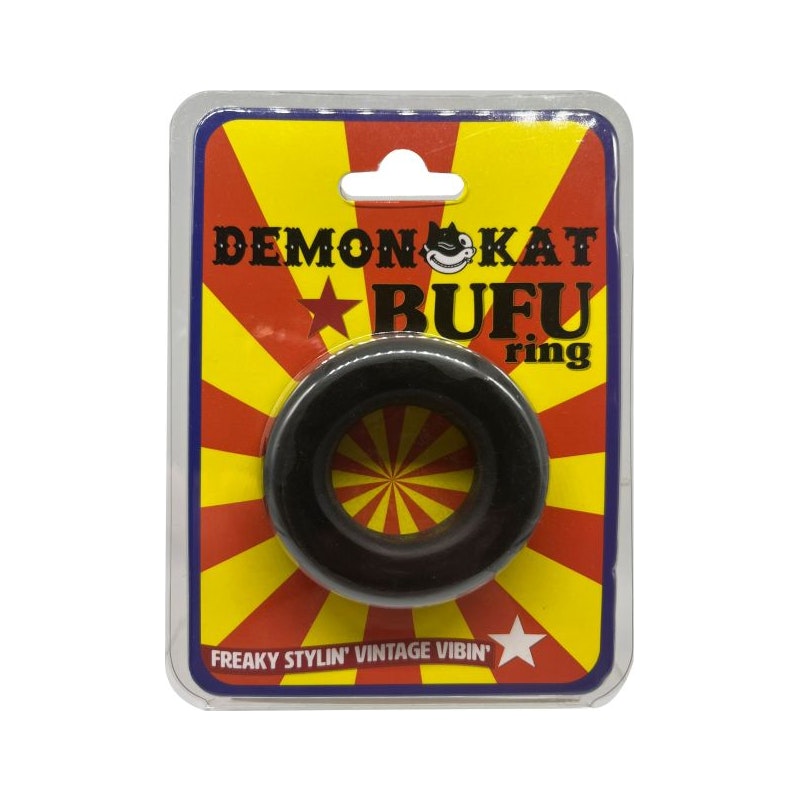 Demon Kat BuFu Ring, Black