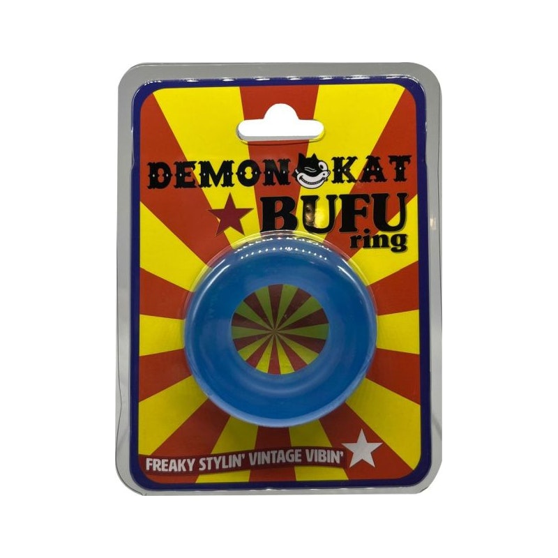 Demon Kat BuFu Ring, Blue