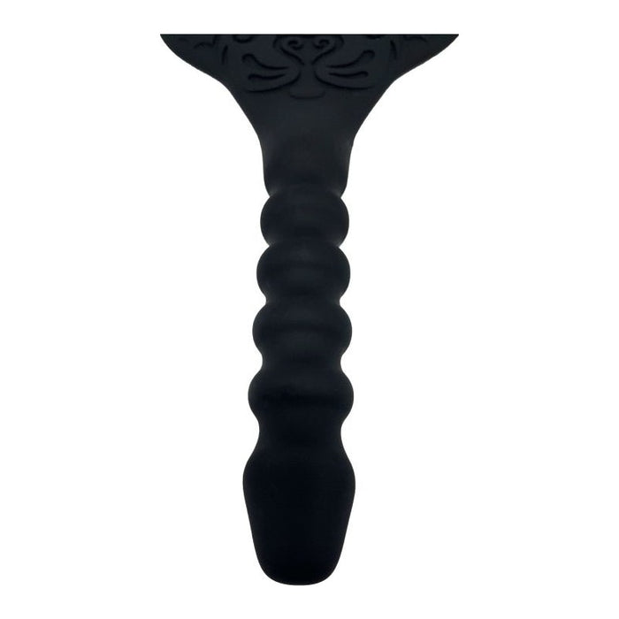 Demon Kat 2-in-1 Paddle Dildo, Black