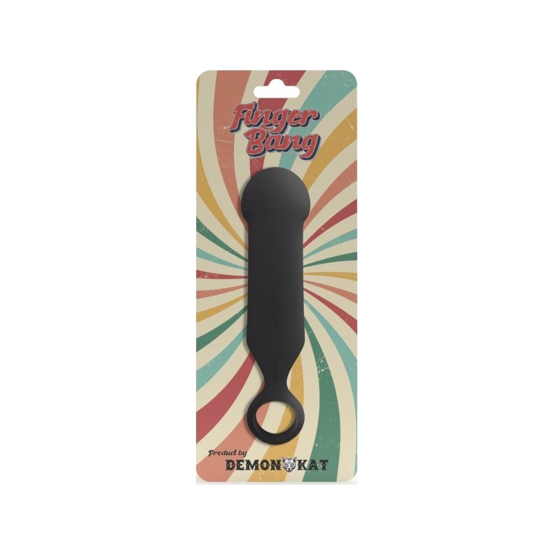 Demon Kat Finger Bang Toy, Black