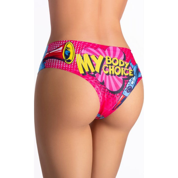 Comics Relax Girl Slip, Large - MeMeMe Lingerie