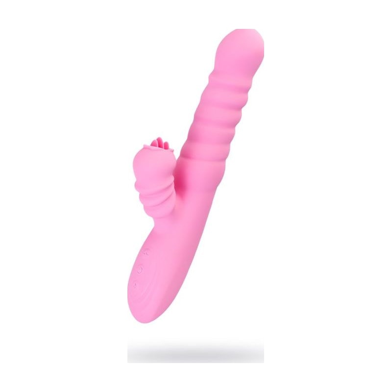 JOS Lixy Heating and Rotating Petal Clit Stimulator, Pink