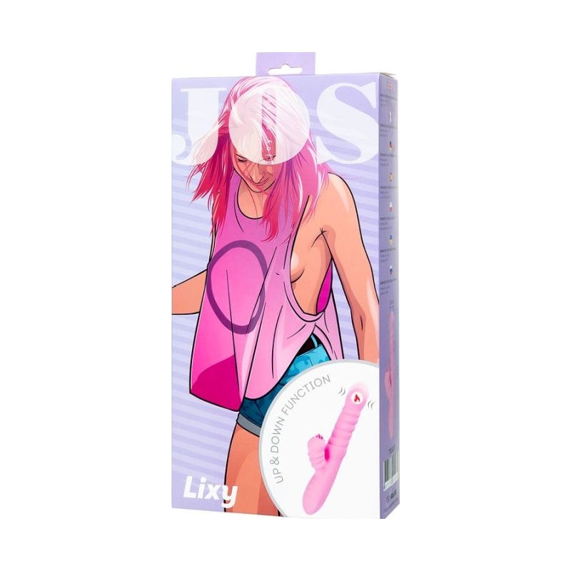 JOS Lixy Heating and Rotating Petal Clit Stimulator, Pink