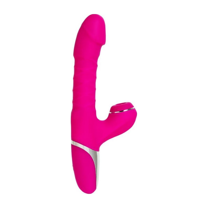 JOS To-Frolly Thrusting & Sucking Vibrator, Pink