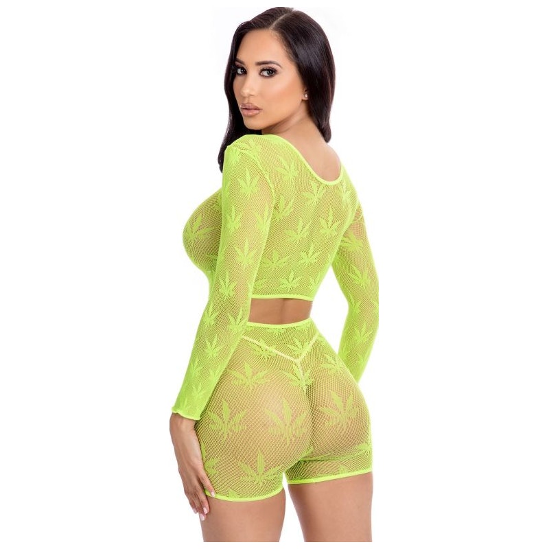 Leaf It To Me Short Set Orange