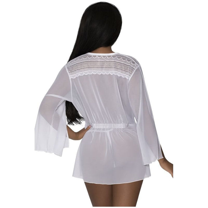 Flowing Short Robe, S/M, L/XL, Queen - Exposed