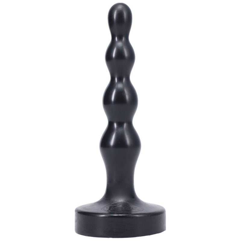 Tantus Ripple Butt Plug, Small, Onyx