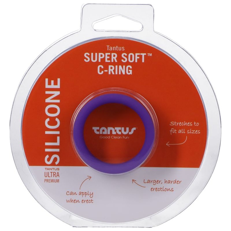 Tantus Soft Cock Ring, Lilac