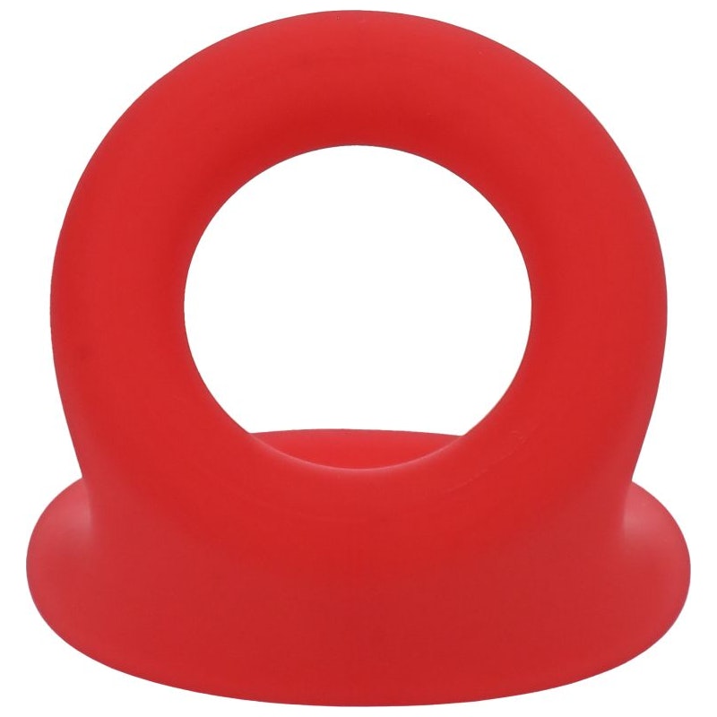 Tantus Uplift Silicone Cock Ring, Crimson