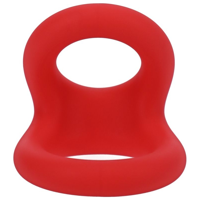Tantus Uplift Silicone Cock Ring, Crimson