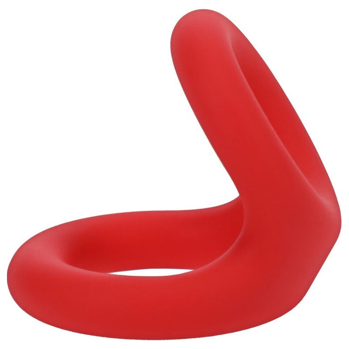 Tantus Uplift Silicone Cock Ring, Crimson