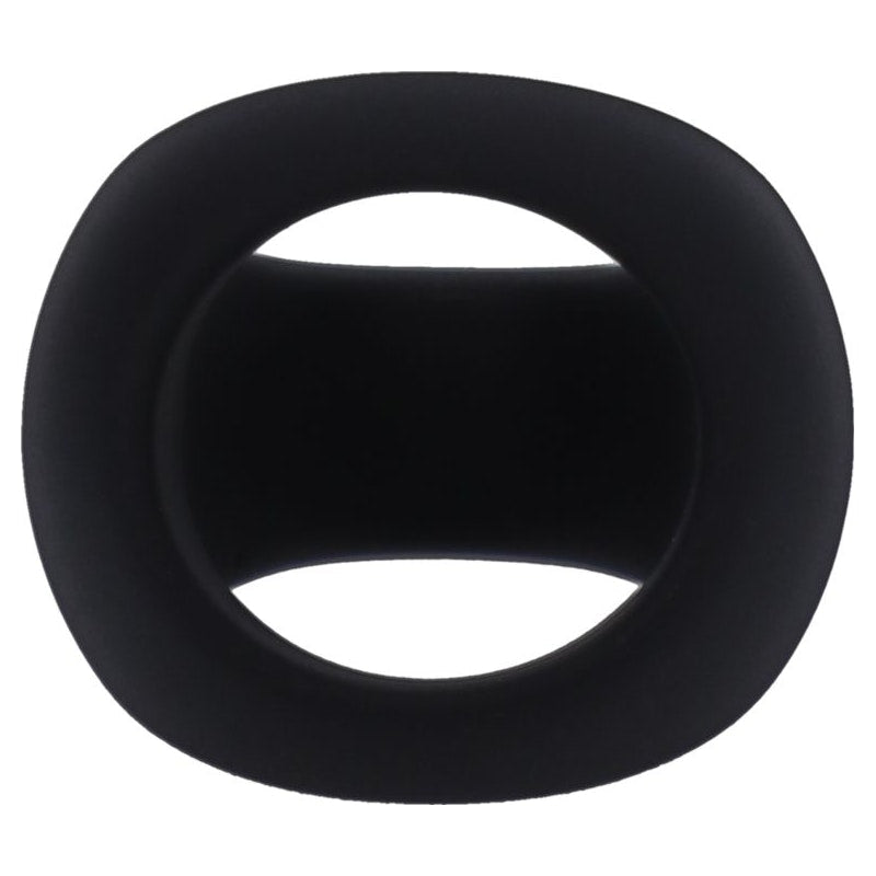 Tantus Stirrup Silicone Cock Ring, 35mm, Onyx