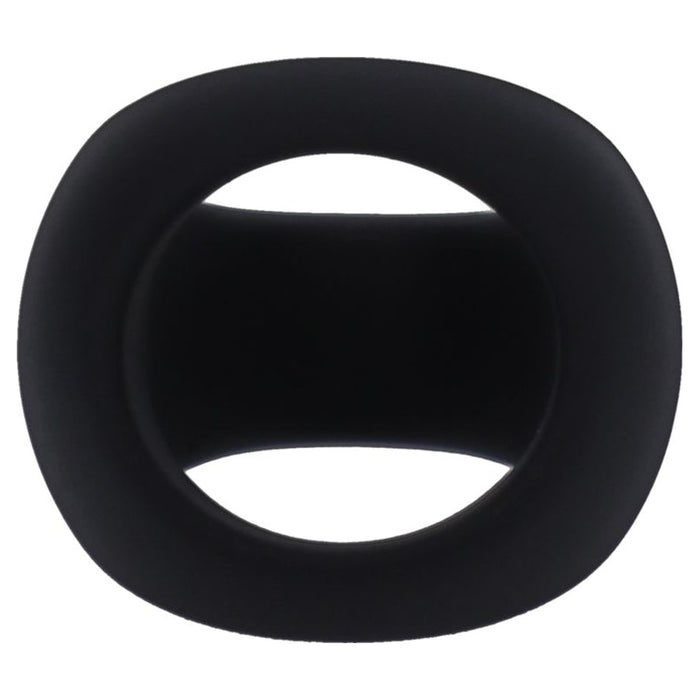 Tantus Stirrup Silicone Cock Ring, 35mm, Onyx