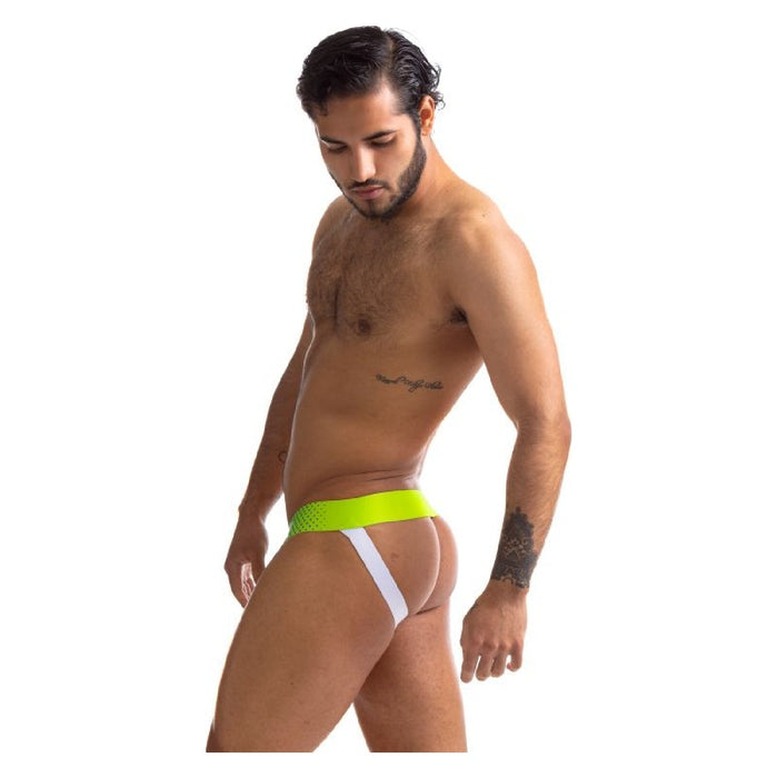 Sport Fucker Jersey Jock, S/M/L, Green/White