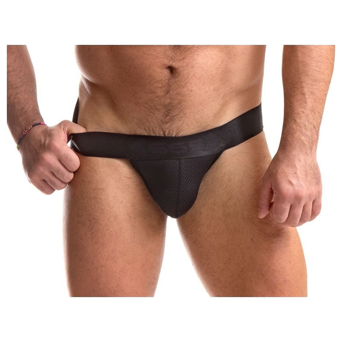 Sport Fucker Stealth Jock Strap, S/M/L, Black