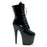 Ellie Shoes Stiletto Ankle Boot with Inner Zipper, 7"/18cm Stiletto, Black, 7-9