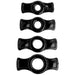 TitanMen Cock Ring 4-piece Set, Black